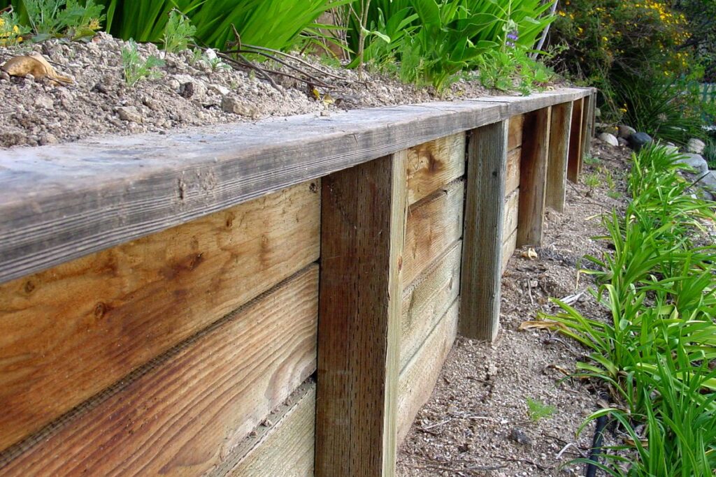 Timber Retaining Walls Newcastle